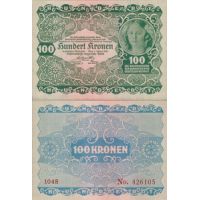 Австрия 100 крон 1922г. №77