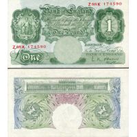 Англия 1 фунт 1948-60г. №369