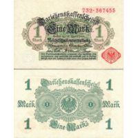 Германия 1 марка 1914г. №50