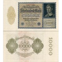 Германия 10.000 марок 1922г. №72