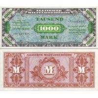 Германия 1000 марок 1944г. №198