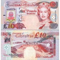 Гибралтар 10 фунтов 2002г. №30