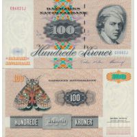 Дания 100 крон 1972г. (1994-98г.) №54