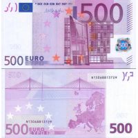 Евросоюз 500 евро 2002г. (2011г.) №19An