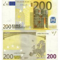 Евросоюз 200 евро 2002г. (2011г.) №19z