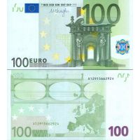 Евросоюз 100 евро 2002г. (2011г.) №18x