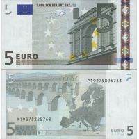 Евросоюз 5 евро 2002г. (2009г.) №8p