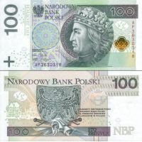 Польша 100 злотых 2012-18г. №186