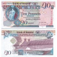 Северная Ирландия 10 фунтов 2008г. №84