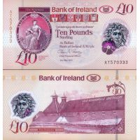 Северная Ирландия 10 фунтов 2017г. (2018г.) (BI)