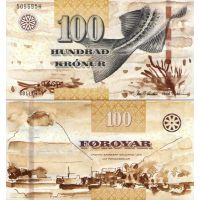 Фарерские острова 100 крон 2011г. (2012г.) №30