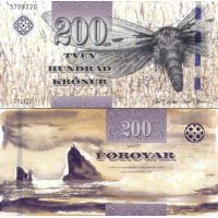 Фарерские острова 200 крон 2011г. (2012г.) №31