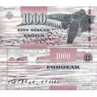 Фарерские острова 1000 крон 2011г. (2012г.) №33