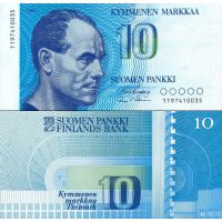 Финляндия 10 марок 1986г. №113