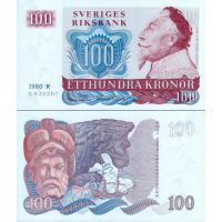 Швеция 100 крон 1965-85г. №54