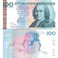 Швеция 100 крон 2001-11г. №65