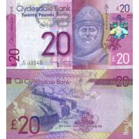 Шотландия 20 фунтов 2009-15г. №229K