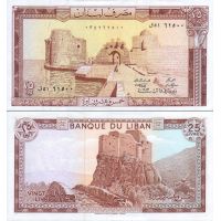 Ливан 25 ливров 1964-83г. №64