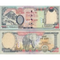 Непал 1000 рупий 2009-10г. №68