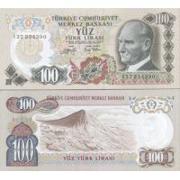 Турция 100 лир 1972-86г. №189