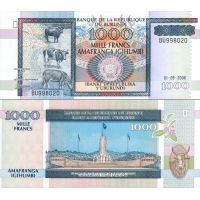 Бурунди 1000 франков 1994-2006г. №39