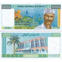 Джибути 10.000 франков 1999г. №41