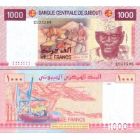 Джибути 1000 франков 2005г. №42