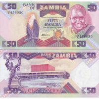 Замбия 50 квача 1986-88г. №28