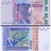 Западная Африка 10.000 франков 2003г. (2003-18г.) №318C