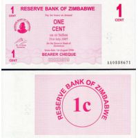 Зимбабве 1 цент 2006г. №33