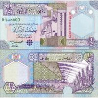 Ливия 1/2 динара 2002г. №63