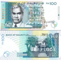Маврикий 100 рупий 1998г. №44