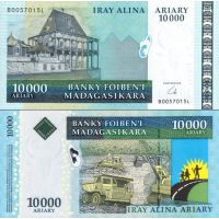 Мадагаскар 10.000 ариари 2007-15г. №92