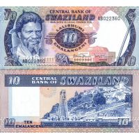 Свазиленд 10 эмалангени 1982-85г. №10