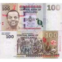 Свазиленд 100 эмалангени 2010г. №39