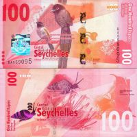 Сейшельские острова 100 рупий 2016г. №50