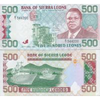 Сьерра-Леоне 500 леоне 1991г. №19