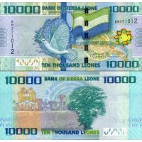 Сьерра-Леоне 10.000 леоне 2010-21г. №33