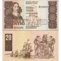 Южная Африка 20 рандов 1984-93г. №121