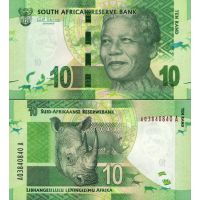 Южная Африка 10 рандов 2012г. №133
