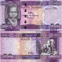 Южный Судан 50 фунтов 2011г. №9