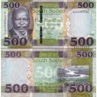 Южный Судан 500 фунтов 2018-20г. №16
