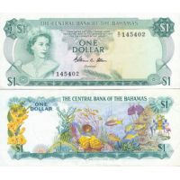 Багамские острова 1 доллар 1974г. №35