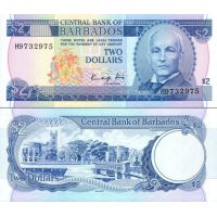 Барбадос 2 доллара 1986г. №36