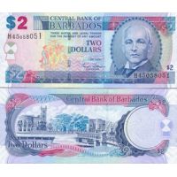 Барбадос 2 доллара 2007-12г. №66