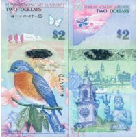 Бермудские острова 2 доллара 2009г. №57