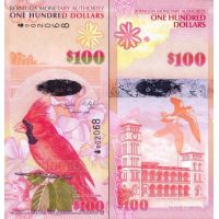Бермудские острова 100 долларов 2009г. №62