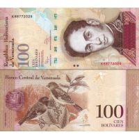 Венесуэла 100 боливаров 2007-15г. №93