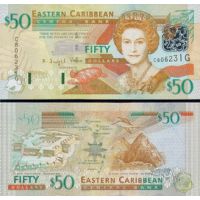 Восточные Карибы 50 долларов 2003г. №45g