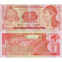 Гондурас 1 лемпира 2000-06г. №84 (типография Canadian Bank Note)